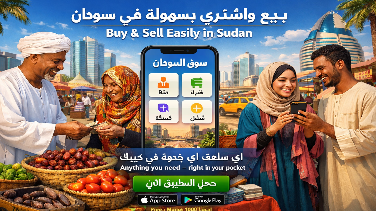 سوق السودان - بيع واشتري بسهولة